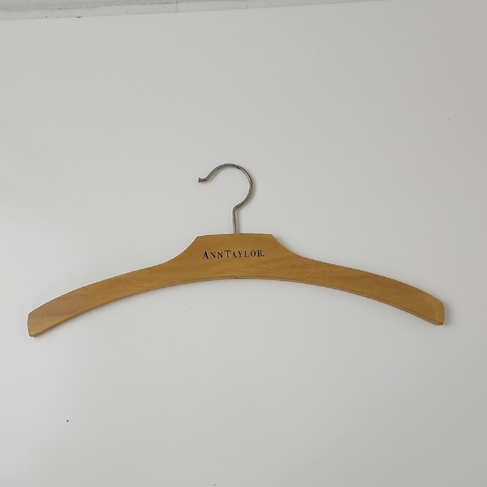 Ann Taylor Wood Hanger Natural Light Wood